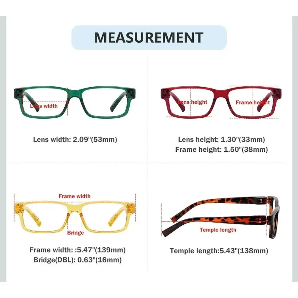 6 BiFOCO Assorted Colors 1.75 Glasses Metalless No Screws Flexible S16 - Picture 5 of 6